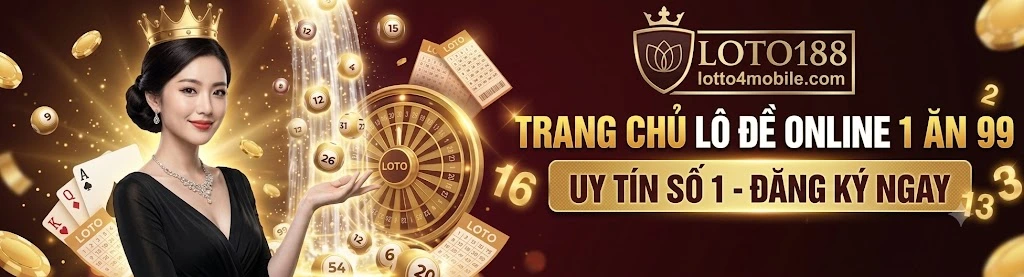 Banner chính thức cổng game Loto188