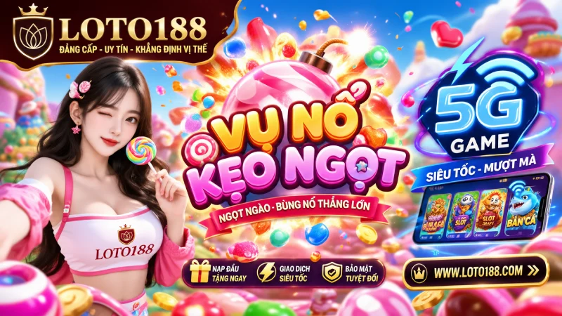 Khám Phá Vụ Nổ Kẹo Ngọt 5G Game 
