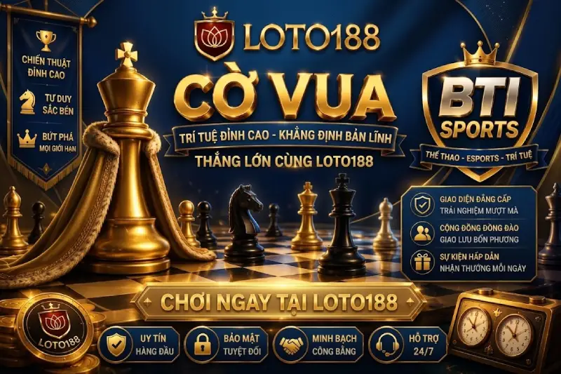 Cờ Vua Sảnh BTi Đỉnh Cao Đấu Trí Hấp Dẫn Tại Loto188