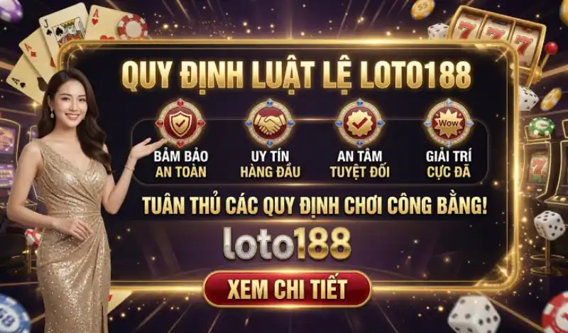 Quy Định Luật Lệ Loto188