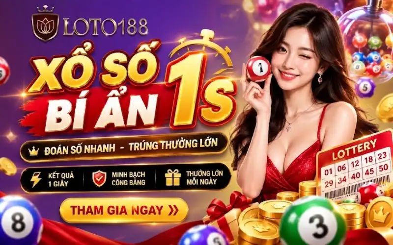 Ô Số Bí Ẩn 1 Giây Loto188 Bật Mí Đỉnh Cao Xổ Số